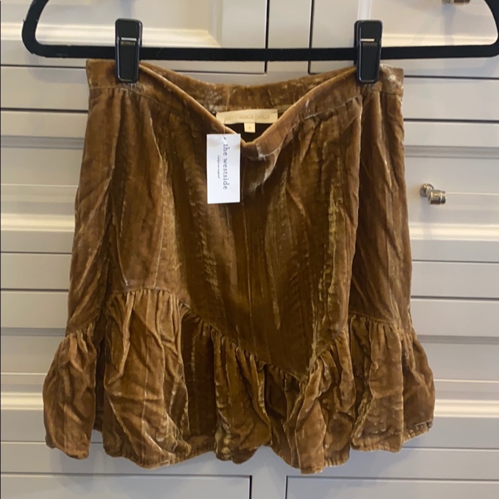 LOVESHACKFANCY Eliza skirt ruffle mini